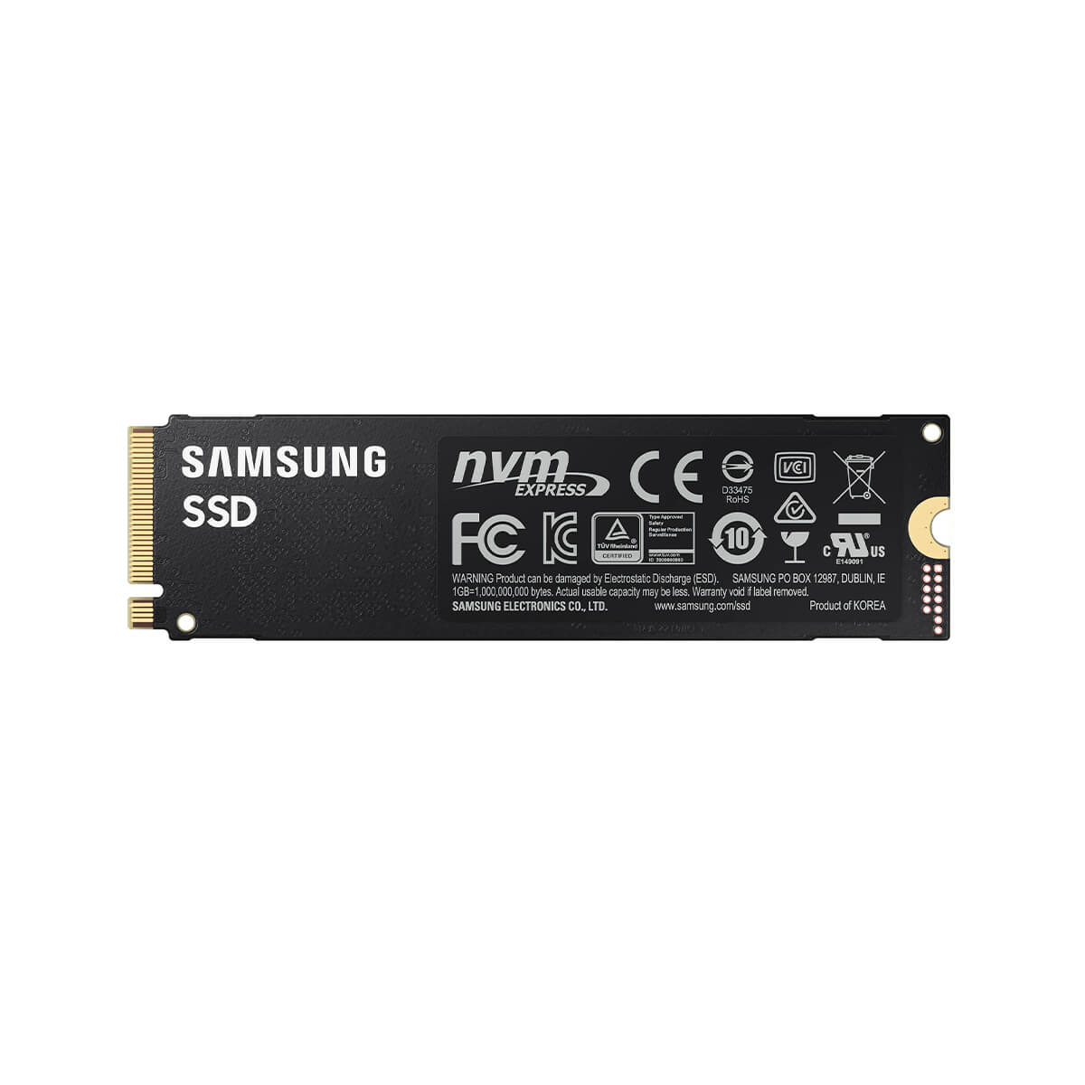 Samsung 980 PRO 500GB Gen4 M.2 NVMe SSD