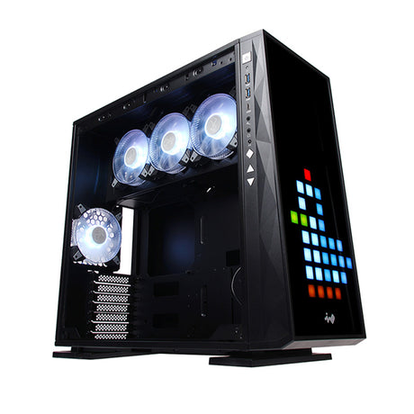 Inwin 309 Gaming Edition TG ARGB Mid-Tower Case - Black