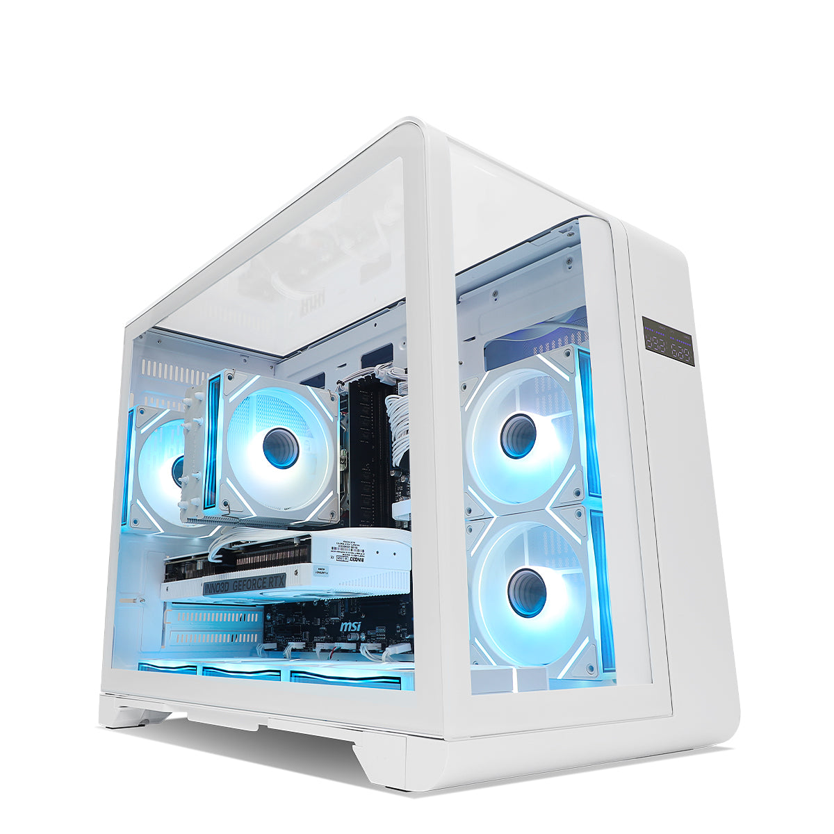 Singularity RTX 5060 Ti 16GB Ryzen 7 7700 Gaming PC - WHITE