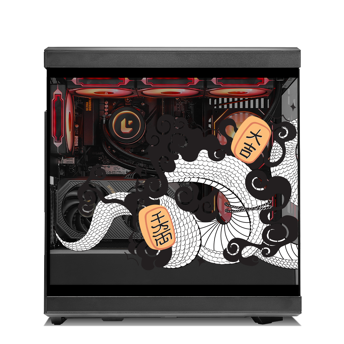 Solid Snake RTX 5070 Ryzen 7 9800X3D Gaming PC - BlackViper
