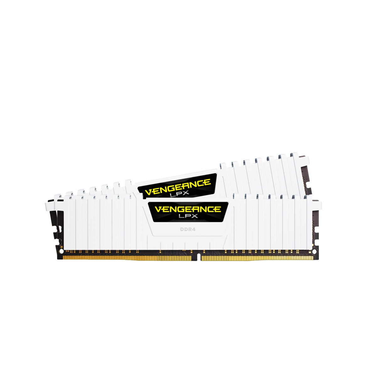 Corsair Vengeance LPX 16GB (2x8GB) DDR4-3200 CL16 Memory White (CMK16GX4M2B3200C16W)