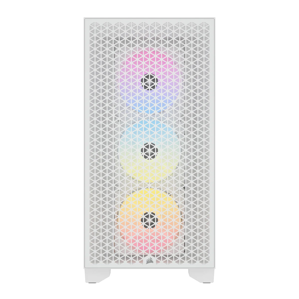 Corsair iCUE 3000D RGB Airflow Tempered Glass Mid Tower - White