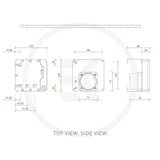 EKWB EK-Quantum Kinetic FLT 120 D5 PWM D-RGB - Plexi