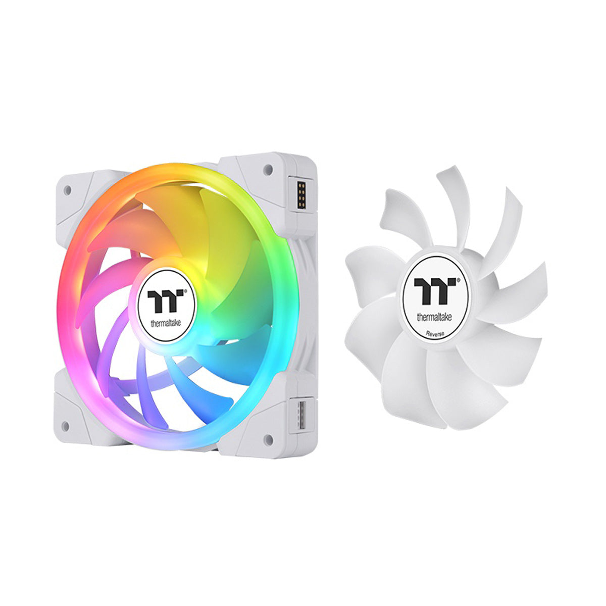 Thermaltake SWAFAN EX12 ARGB PWM Fan (up to 2000RPM) White Edition - Single Fan (Bulk)