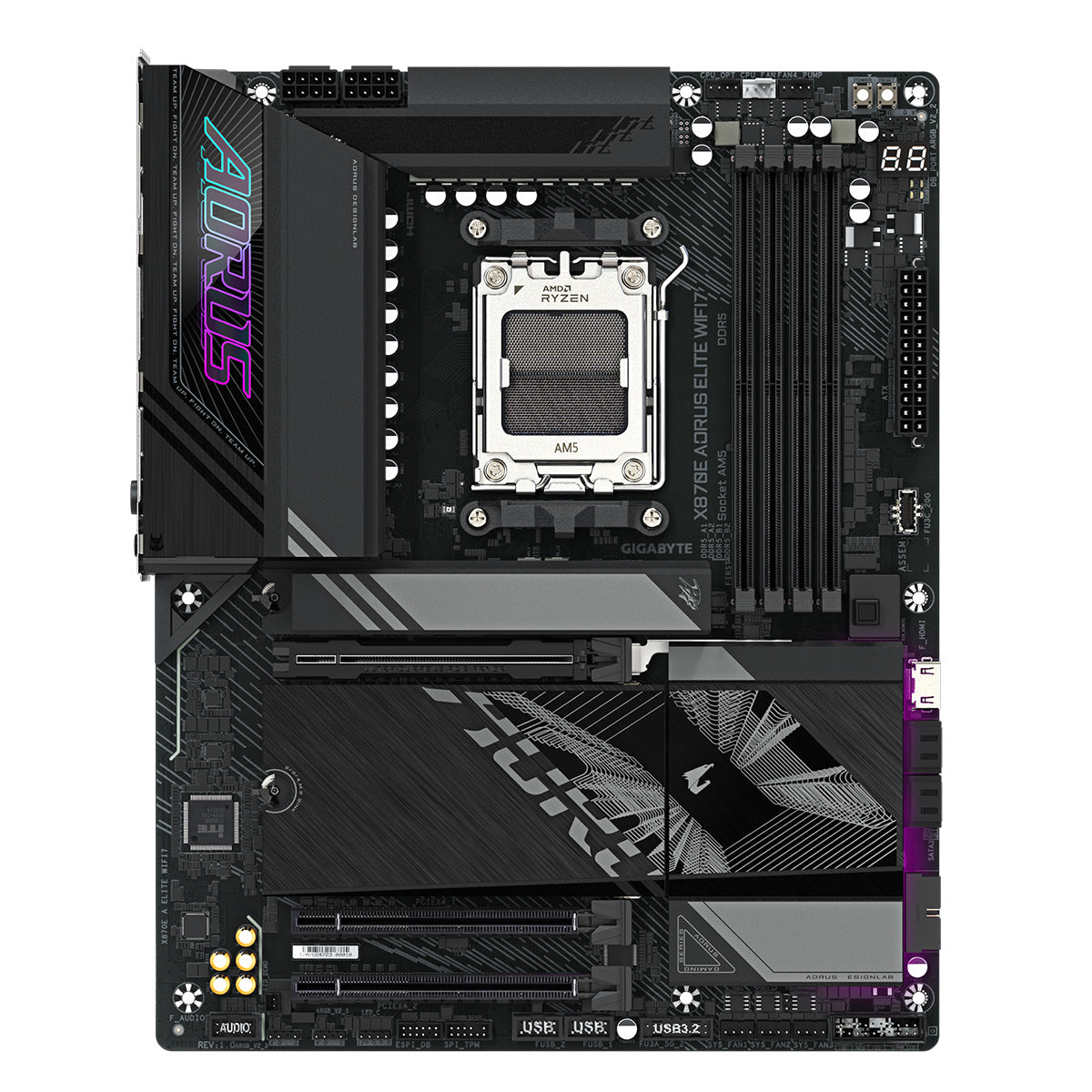 Gigabyte X870E AORUS ELITE WIFI7 Motherboard – Computer Lounge