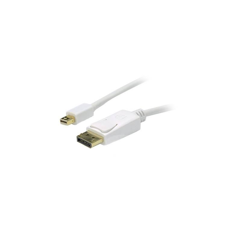 Dynamix Mini DisplayPort Male to DisplayPort Male Cable (v1.2) - 2M