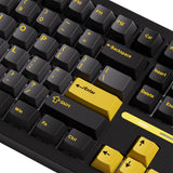 Akko Tac87 Black and Gold TKL RGB Wireless Mechanical Keyboard - Mirror Switch