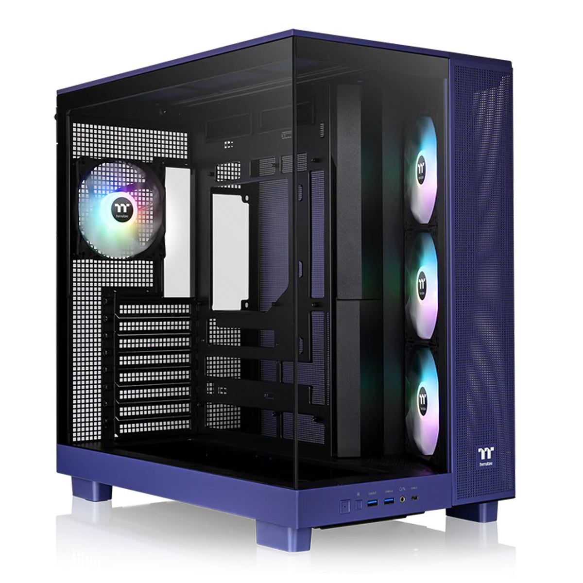 Thermaltake View 380 XL Tempered Glass ARGB Mid Tower Case Future