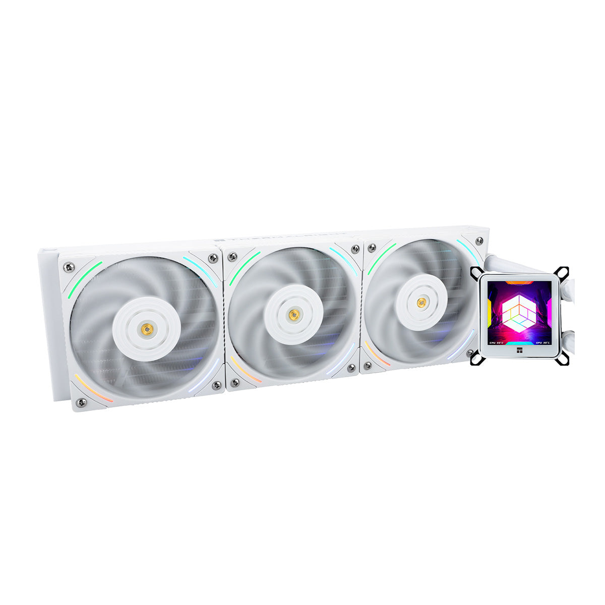 Thermalright Frozen Guardian LCD 360mm Liquid CPU Cooler - White