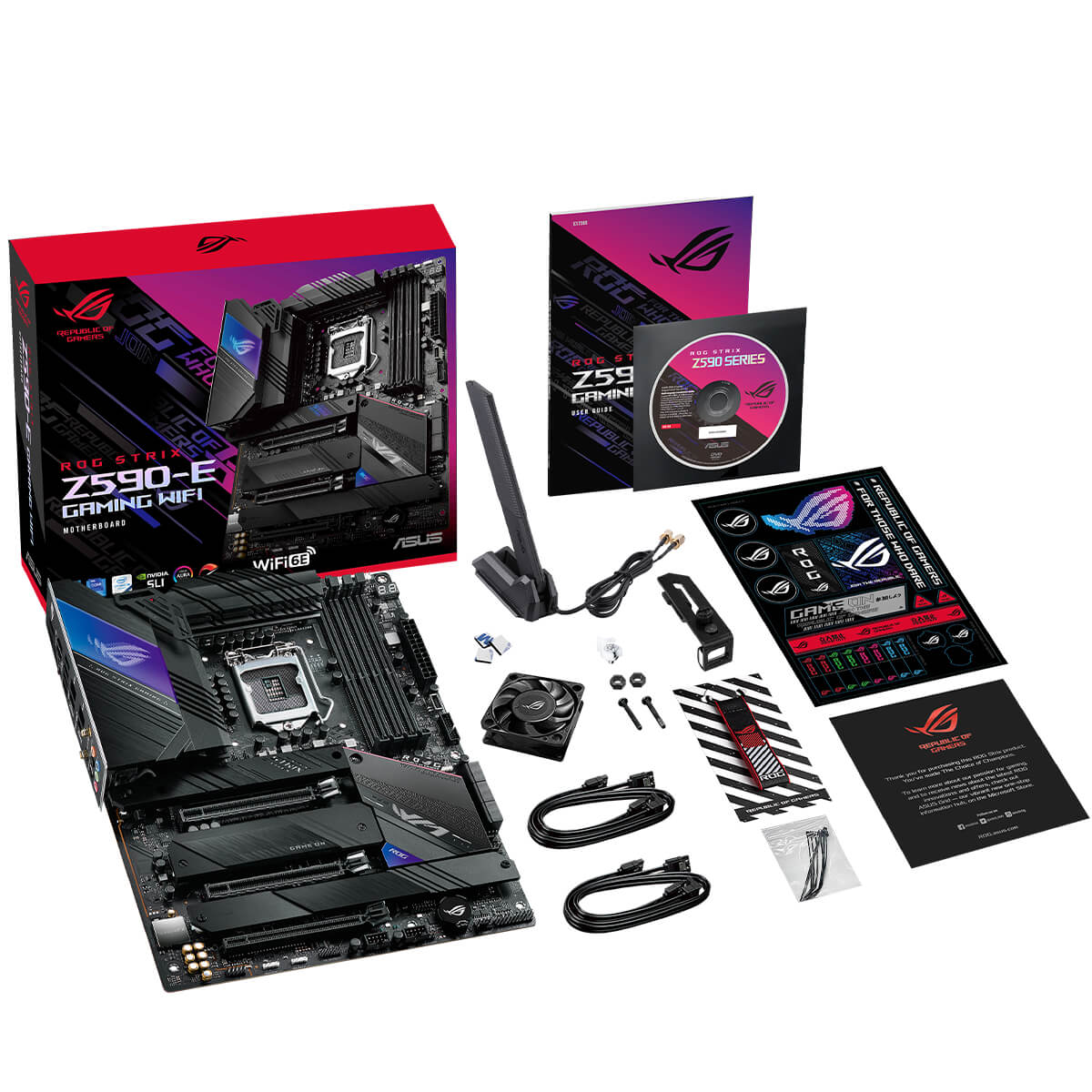 ASUS ROG STRIX Z590-E GAMING WIFI Motherboard – Computer Lounge