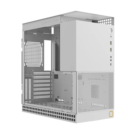 Geometric Future Model 4 King Arthur ATX Mid Tower Case - White