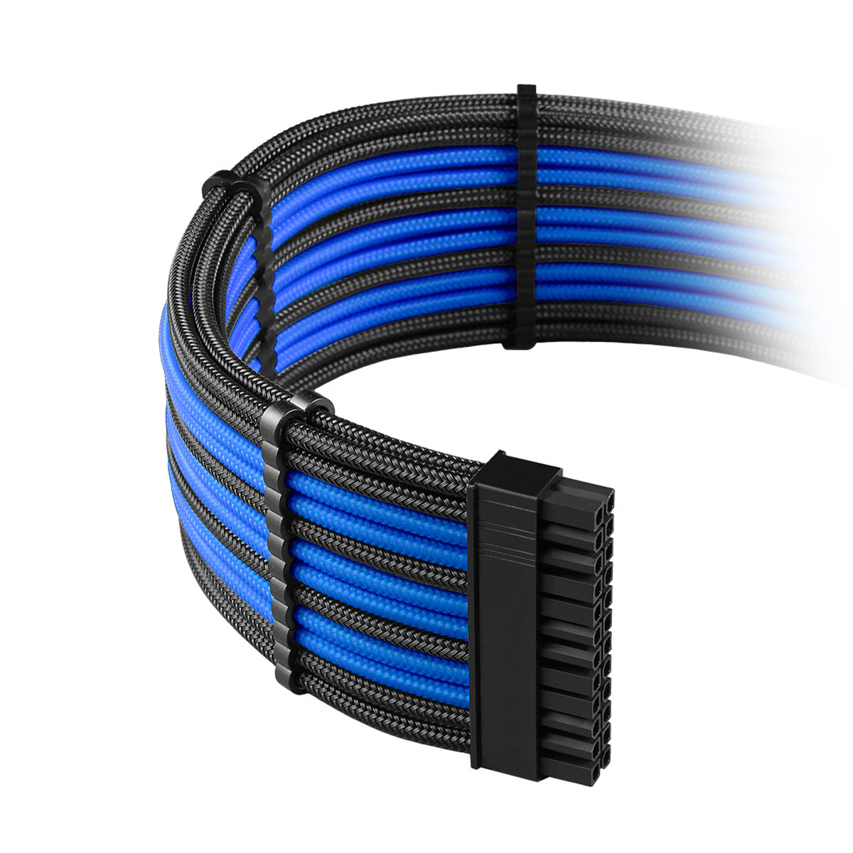 CableMod PRO ModMesh 12VHPWR C-Series RMi  RMx Sleeved Full Cable Kit - Black/Blue