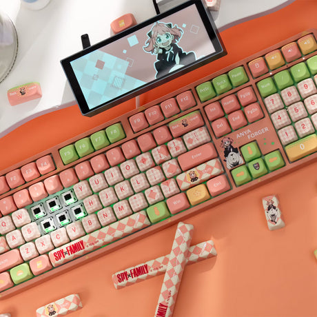 Akko x Spy Family 5108B Plus Full Size Wireless Mechanical Keyboard - Piano Pro Switch