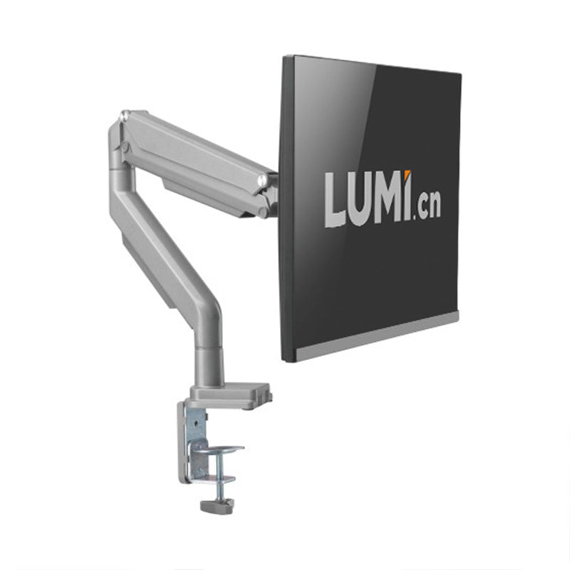 LUMI DTM34-C012 Gas Spring Single Aluminum Monitor Arm for 17"-32"