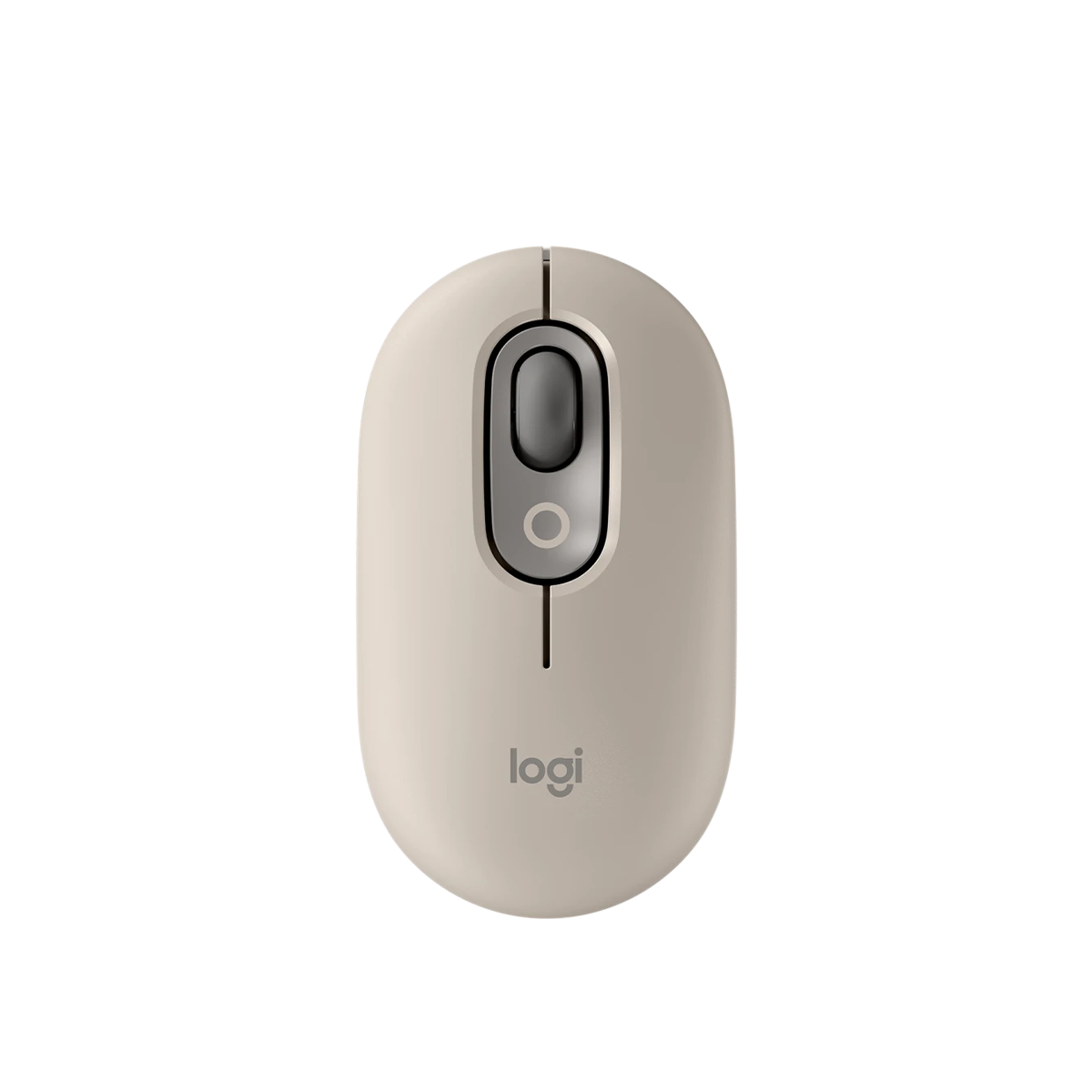 Logitech POP Mouse With Emoji - Mist Sand