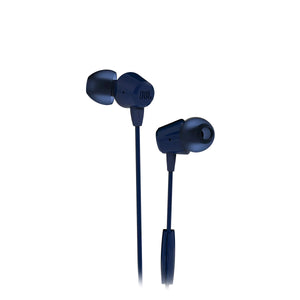 JBL C50HI Wired In-Ear Headphones - Blue