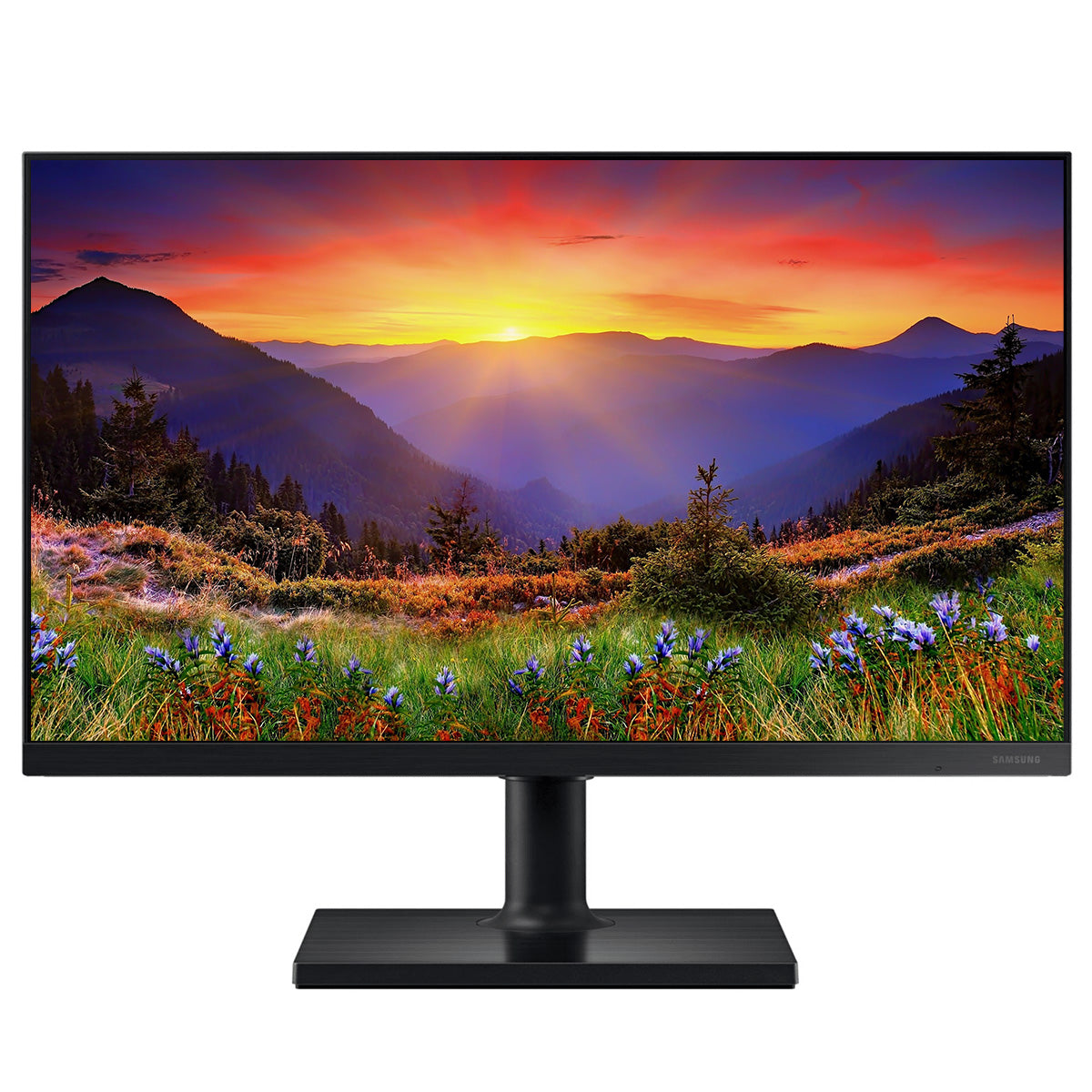 Samsung LF24T450FQEXXY 24" FHD 75Hz IPS Monitor - Height Ajustment