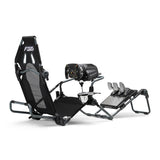 Next Level Racing NLR-S015GR F-GT Lite Racing Simulator Cockpit - Carbon Grey
