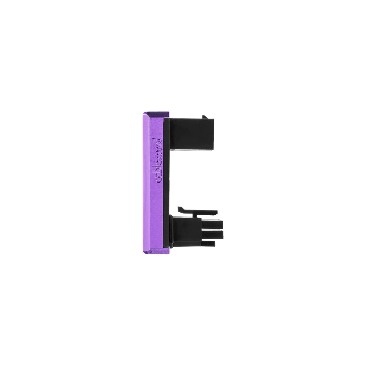 CableMod 12VHPWR 180 Degree Angled Adapter - Variant A - Purple