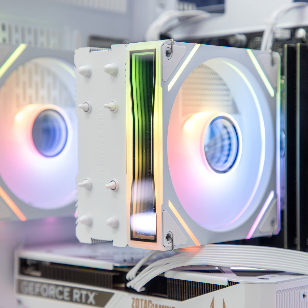 Positron SWIFT V2 RTX 5060 Core i5-14400F Gaming PC - WHITE