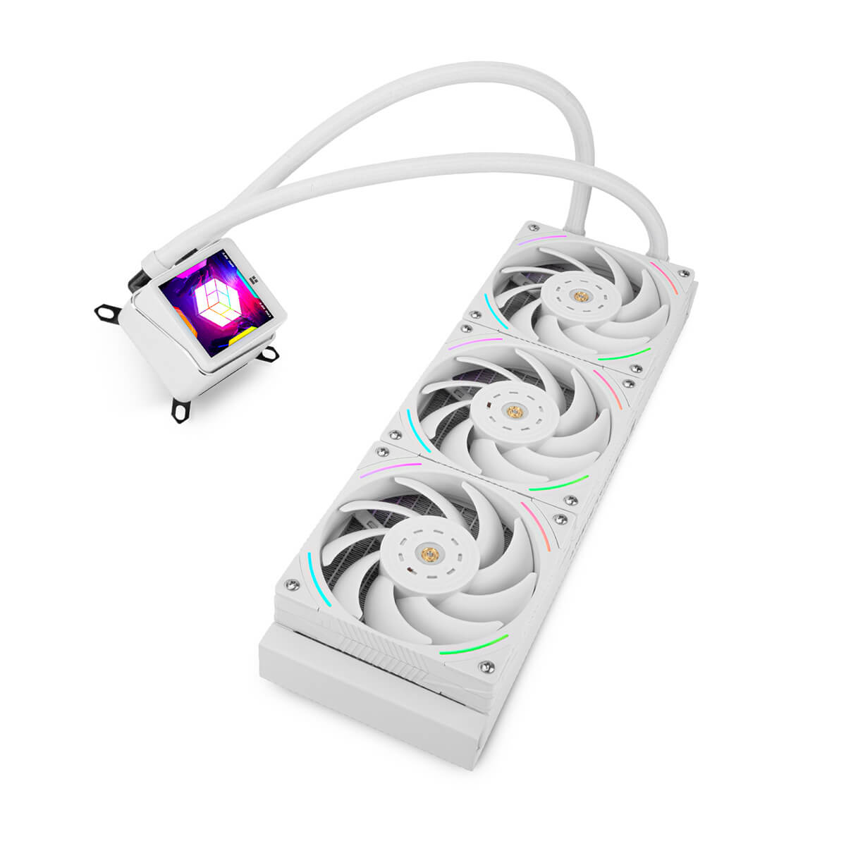 Thermalright Frozen Guardian LCD 360mm Liquid CPU Cooler - White