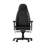 Noblechairs ICON Series Vinyl/Hybrid Leather Gaming Chair - Black Edition