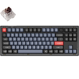 Keychron V3 TKL RGB Frosted Black Mechanical Keyboard - K Pro Brown Switch