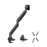 Brateck LDT80-C012 17-57" Heavy Duty Gas Spring Single Monitor Desk Mounted Monitor Arm