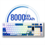 Akko 5098B Santorini Compact 1800 LCD RGB Wireless Mechanical Keyboard - Piano Pro V3 Switch