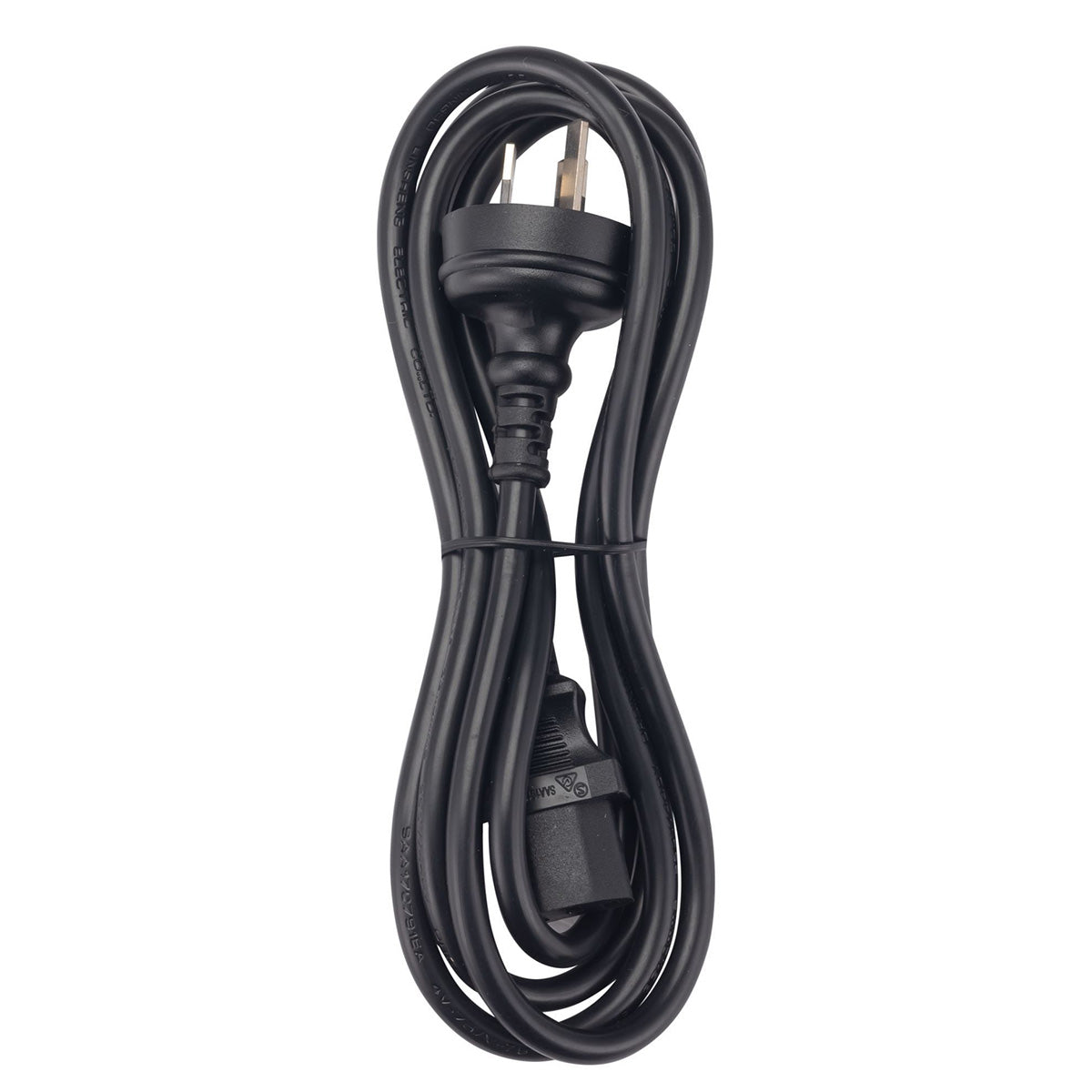 Dynamix 3-Pin Plug to IEC C13 Female Plug 10A Black - 3M