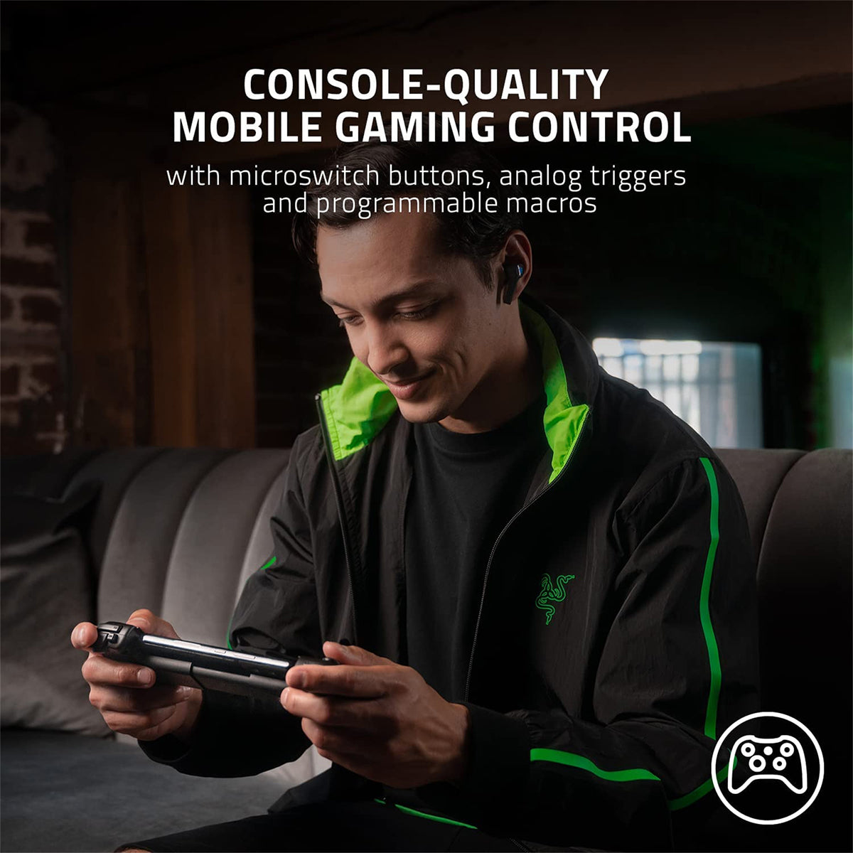 Razer Kishi V2 USB-C Mobile Gaming Controller for iPhone and Android