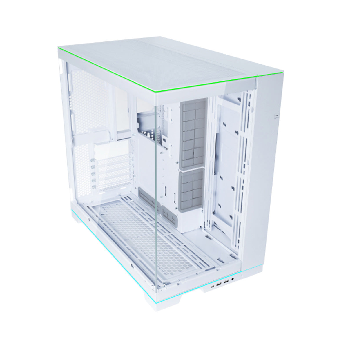 Lian Li O11D EVO RGB ATX Mid Tower Case - TG White