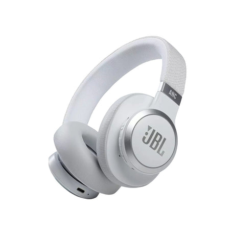 JBL Live 660NC Wireless Over-Ear Noise Cancelling Headphones - White