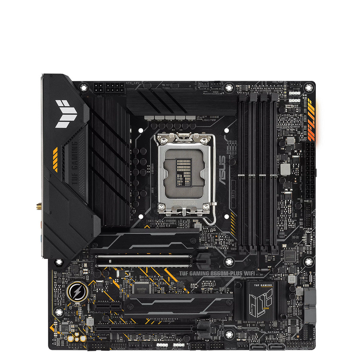 ASUS TUF GAMING B660M-PLUS WIFI DDR5 mATX Motherboard – Computer
