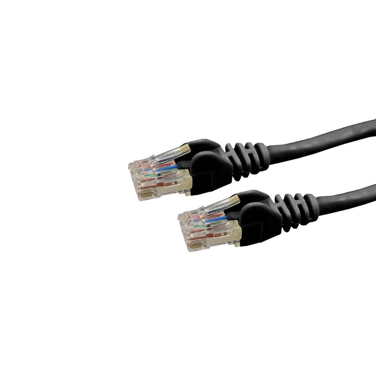 Dynamix Cat 6 Black UTP Patch Lead - 0.3M