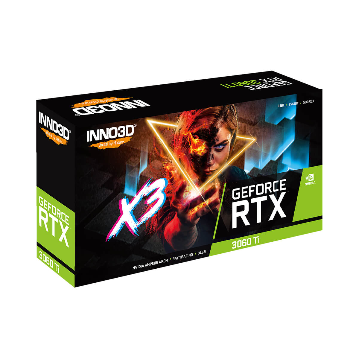 INNO3D GeForce RTX 3060 Ti X3 OC GDDR6X 8GB Graphics Card