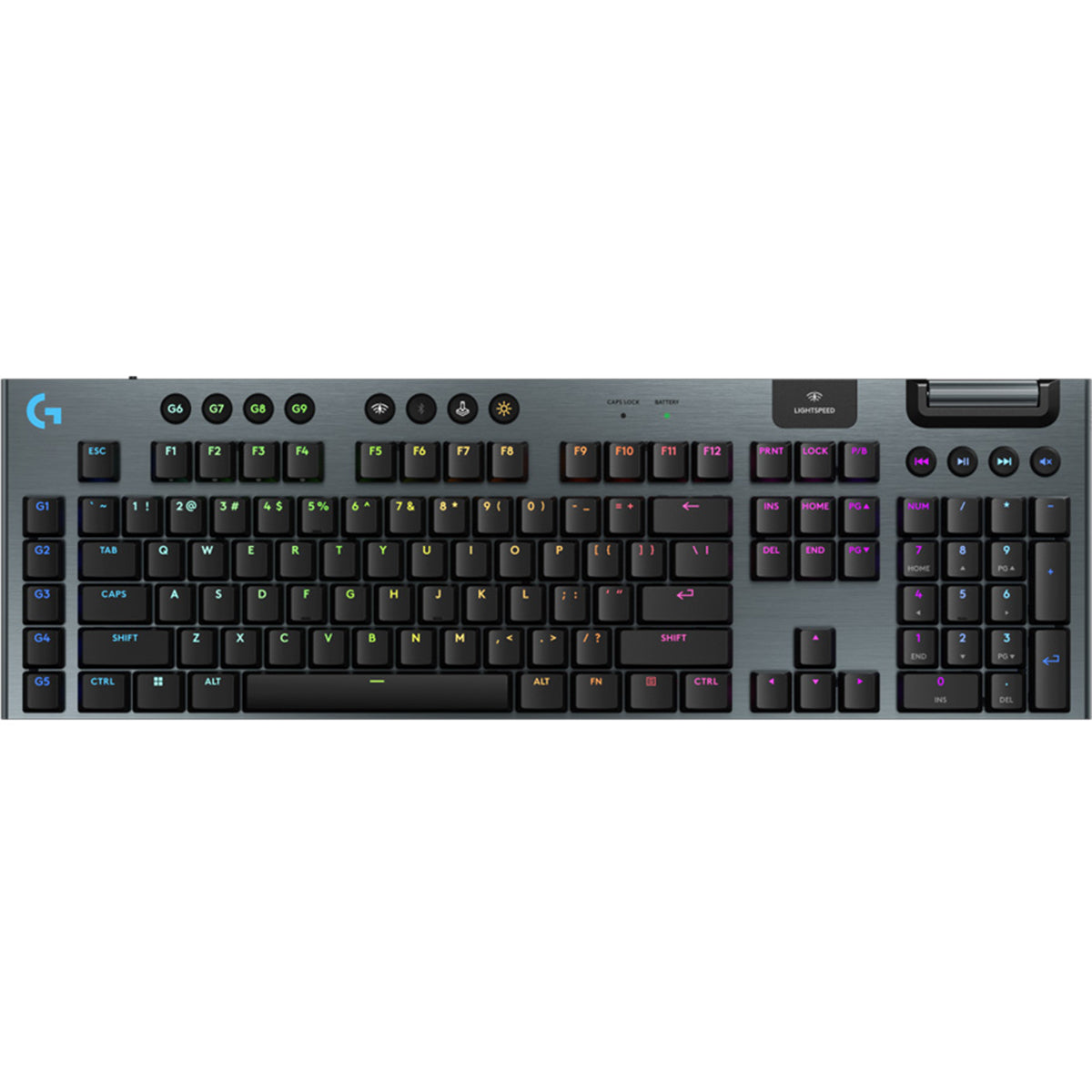 Logitech G915 X Lightspeed Wireless Mechanical Gaming Keyboard - Black Tactile