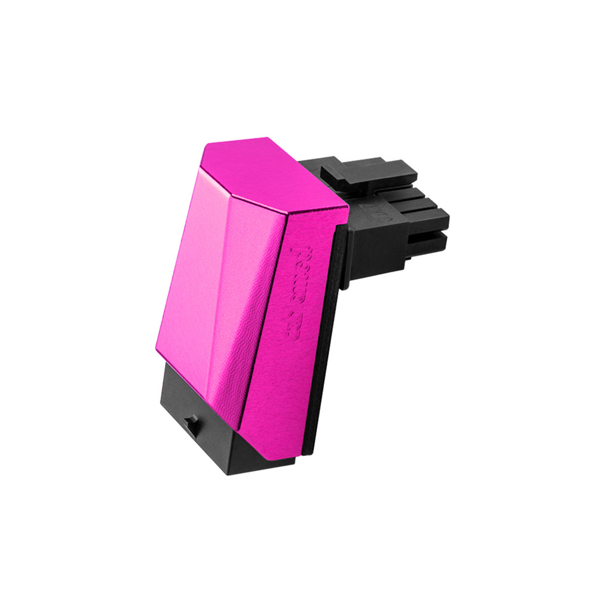 CableMod 12VHPWR 90 Degree Angled Adapter v1.1 - Variant A - Pink