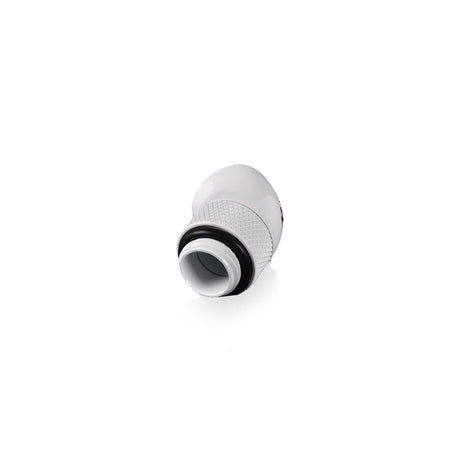 Bitspower Rotary 45-Degree Extender Fitting - Deluxe White