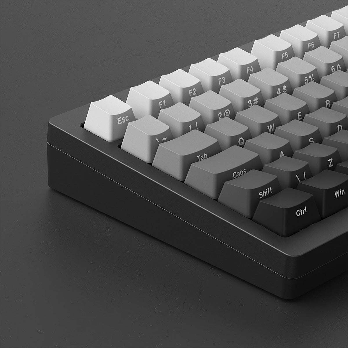 Akko Monsgeek M1W V3-SP Black Gradiant 75% RGB Wireless Mechanical Keyboard - Piano Pro Switch