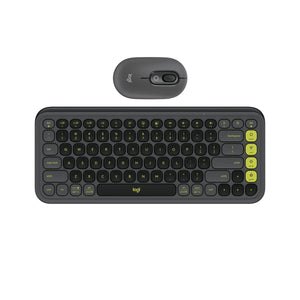 Logitech Pop Icon Wireless Bluetooth Keyboard and Mouse Combo - Graphite