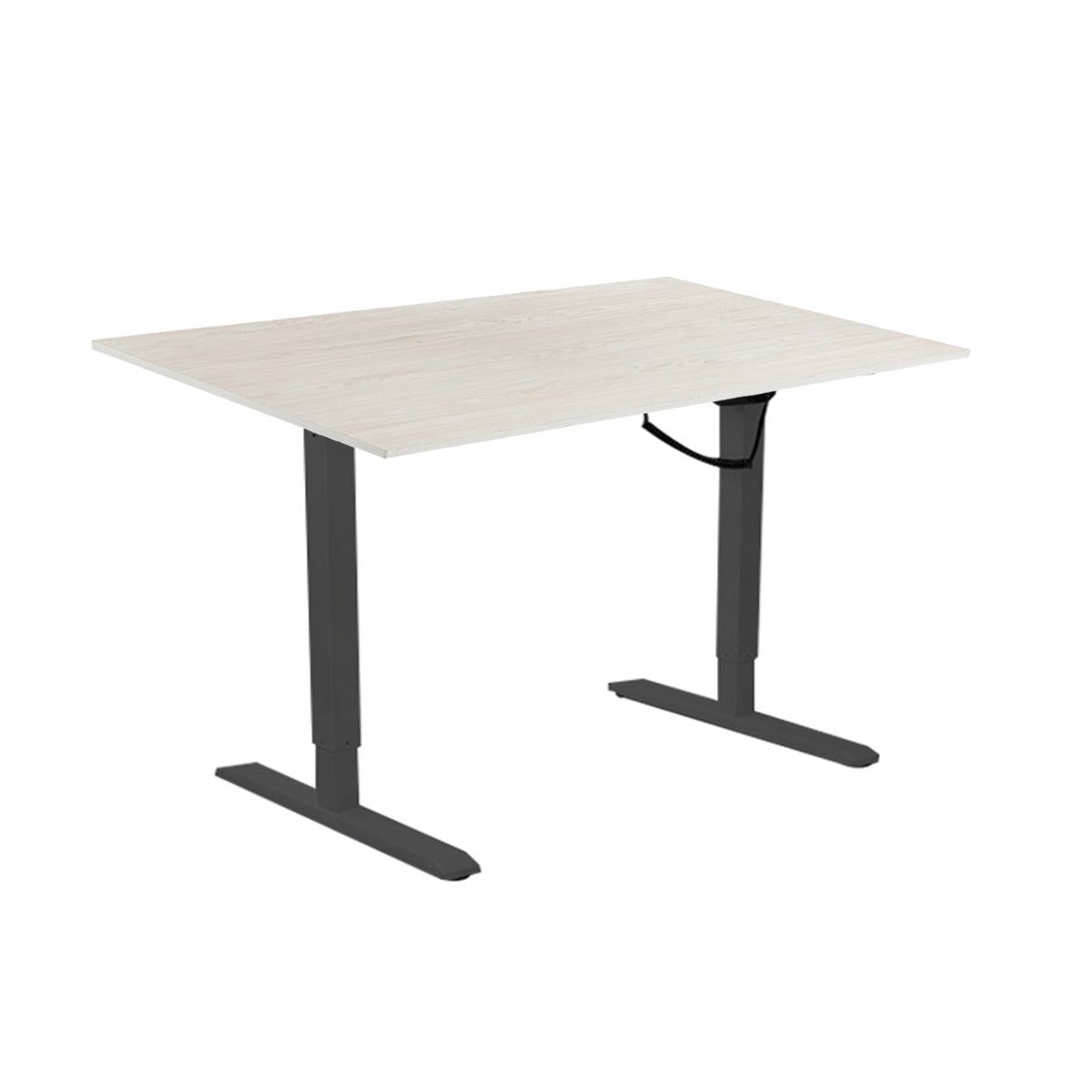 Lumi Premium Electric Sit-Stand Desk + 1500X750mm Wood Table Top Paulownia