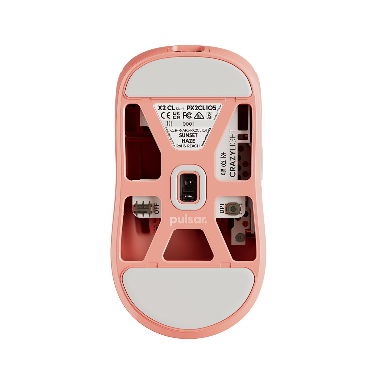 Pulsar X2 CrazyLight Wireless Gaming Mouse - Sunset Haze