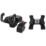 Logitech Flight Yoke and Rudder Pedals Combo