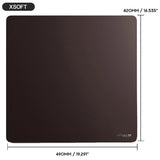 Artisan FX Raiden eSports Gaming Mouse Pad - XSOFT XL Coffee Brown