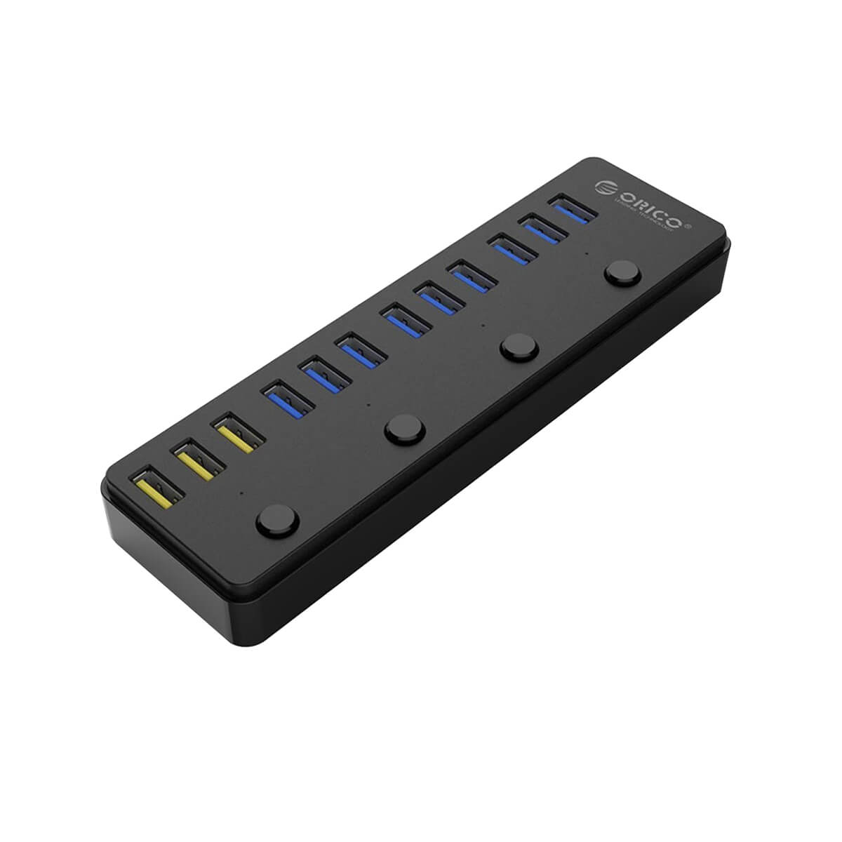 Orico 12 Port USB3.0 HUB with BC1.2 Technology (P12-U3-AU-BK)