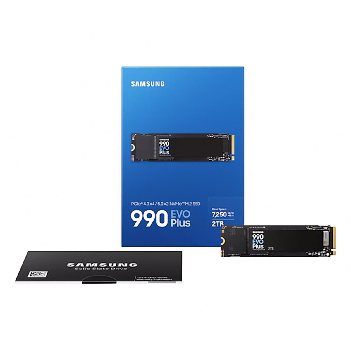 Samsung 990 EVO PLUS 2TB Gen4 NVMe M.2 SSD