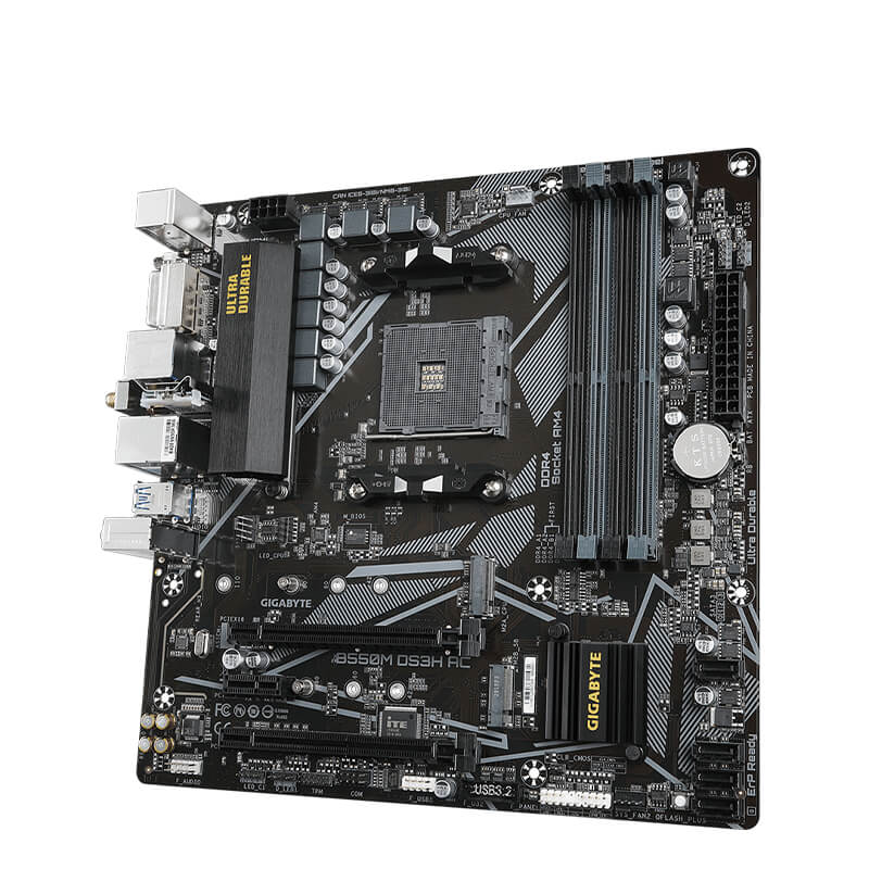 Gigabyte B550M DS3H AC Gaming Motherboard