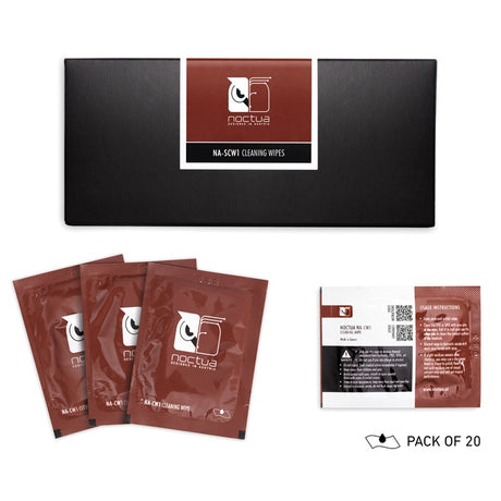 Noctua NA-SCW1 20-Piece Set Cleaning Wipes