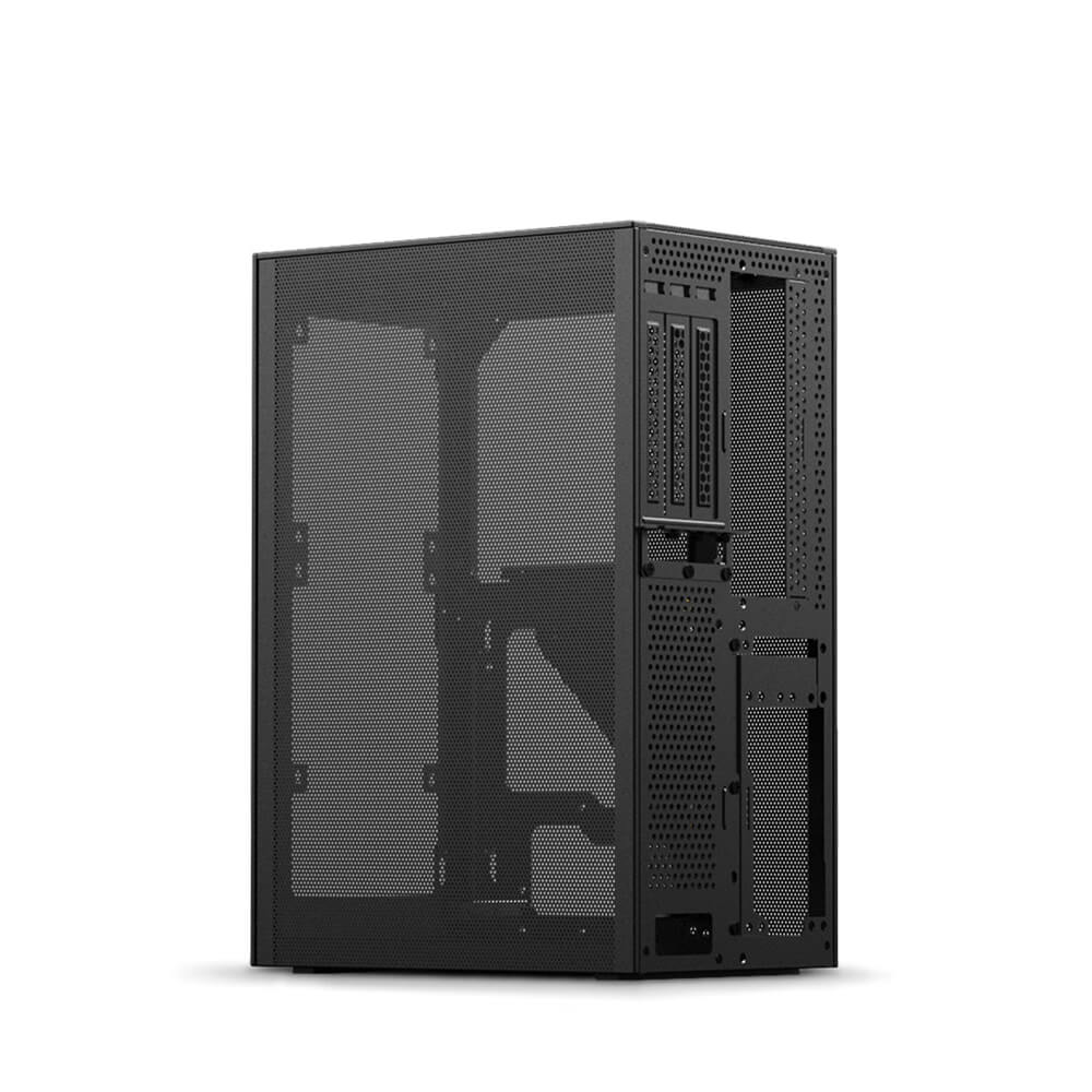 Ssupd Meshlicious Mini ITX Case - Full Mesh - Black - PCIE 3.0